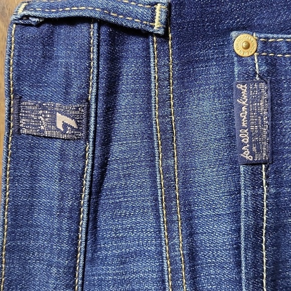 7 For All Mankind Women's Josefina Jeans Size 27 Distresses Skinny Boyfriend - Picture 6 of 6